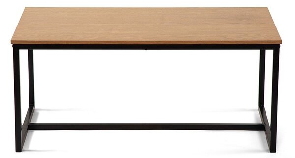 Масичка за кафе от декор от дъб в естествен цвят 47x90 cm Norden – Bonami Essentials