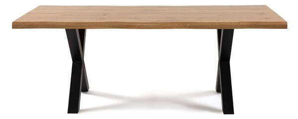 Трапезна маса от декор от дъб 90x160 cm Kora – Bonami Essentials