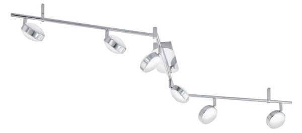 Eglo 54762 - LED точково осветително тяло SALTO 6xLED/5,4W/230V лъскав хром