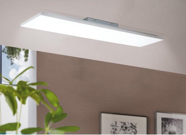 Eglo 75615 - LED панел за повърхностен монтаж CALEMAR LED/19W/230V 24,2x99,2 см бял