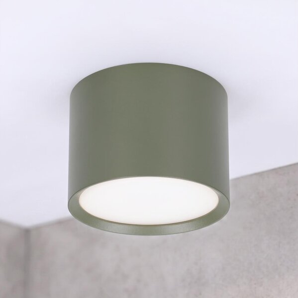 BRILAGI - Точково осветително тяло SMOOTH 1xGX53/15W/230V 60x82 mm тъмнозелено