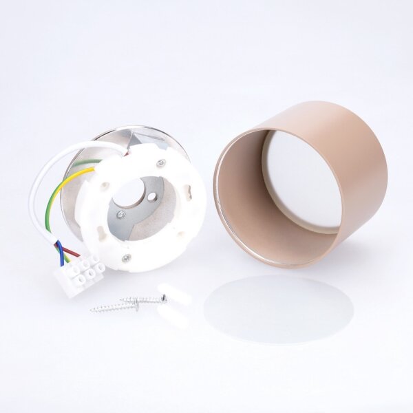 BRILAGI - Точково осветително тяло за баня SMOOTH 1xGX53/15W/230V 60x82 mm бежово IP54