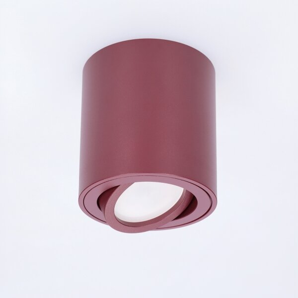 BRILAGI - Точково осветително тяло MIA 1xGU10/30W/230V 84x80 mm бордо