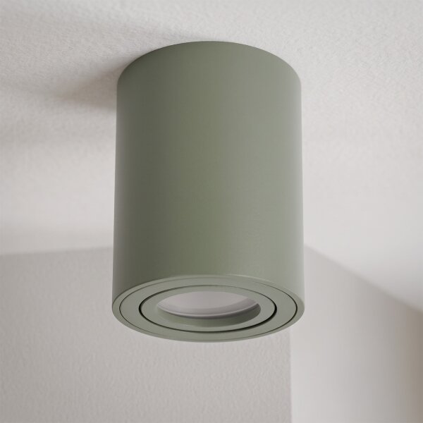 BRILAGI - Спот осветително тяло MIA 1xGU10/30W/230V 100x80 mm тъмно зелено