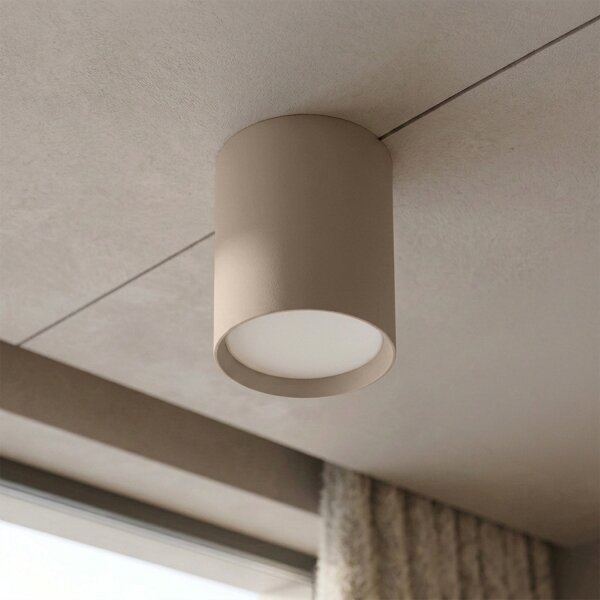 BRILAGI - Точково осветително тяло SMOOTH LONG 1xGX53/15W/230V 60x82 mm 100x82 mm бежово