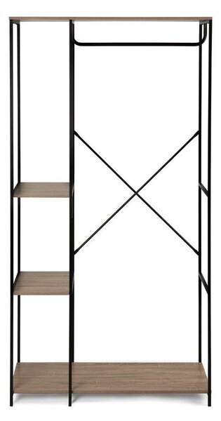 Черен стоманен комплект за коридор 90x170x40 cm Aris – Bonami Essentials