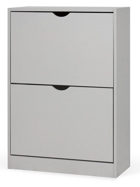 Сива накланяща се стойка за обувки 50x82x24 cm Stelo – Bonami Essentials