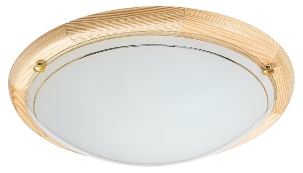 Brilagi - Таванно осветително тяло ORBIS 2xE27/60W/230V, Ø 38 см, от бор