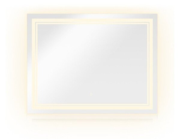 Стенно огледало със светлина 90x70 cm Zenith – Bonami Essentials