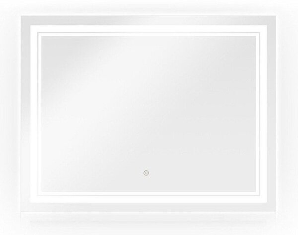Стенно огледало със светлина 90x70 cm Zenith – Bonami Essentials