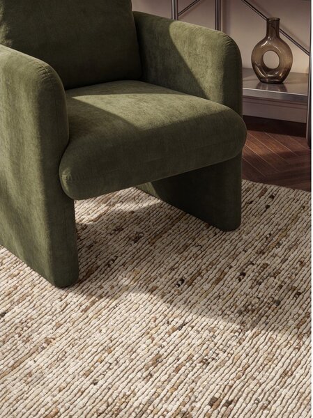 Бежов ръчно изработен вълнен килим 80x150 cm Bexley Woolwich – Ted Baker