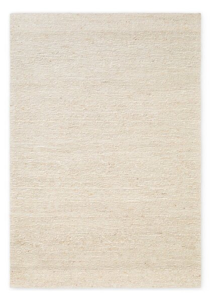 Кремав ръчно изработен вълнен килим 80x150 cm Bexley Woolwich – Ted Baker