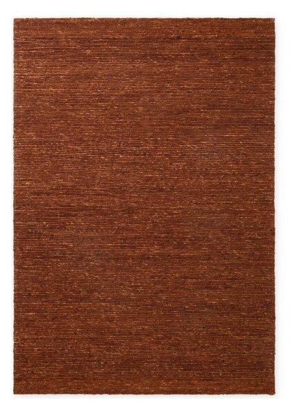 Кафяв ръчно изработен вълнен килим 80x150 cm Bexley Woolwich – Ted Baker