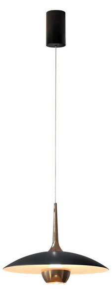 MAXLIGHT P0676 - LED полилей на кабел MANUKA LED/12W/230V Ø 28 см златист/черен