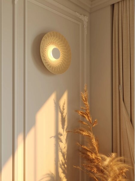 MAXLIGHT W0457 - LED стенно осветително тяло MISAKI LED/6W/230V CRI 95 бежово