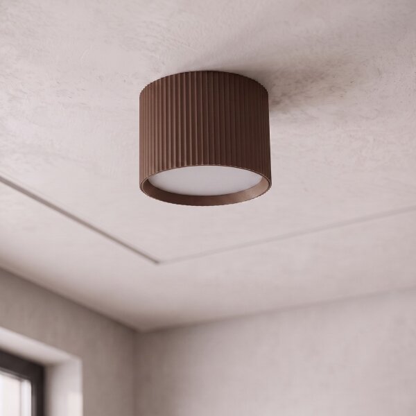 BRILAGI - Точково осветително тяло STRIPY 1xGX53/15W/230V 60x82 mm кафяво
