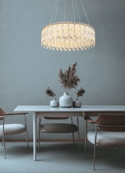 Globo 67176-78 - LED таванен полилей на кабел KLUNKA LED/78W/230V 2700-6000K + дистанционно управление