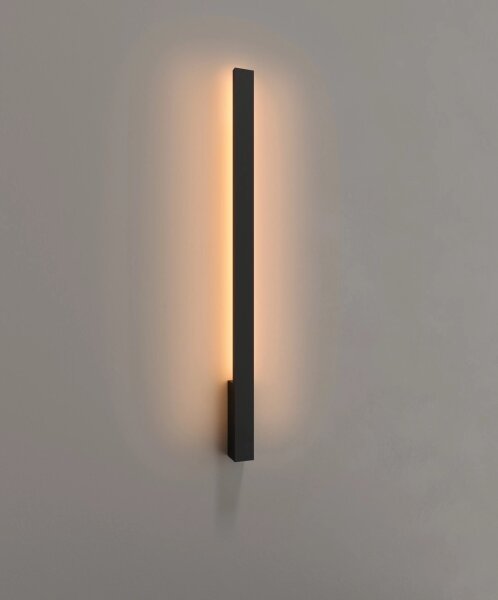 MAXLIGHT W0459 - LED външно стенно осветително тяло KAPRUN LED/12W/230V IP65 черно