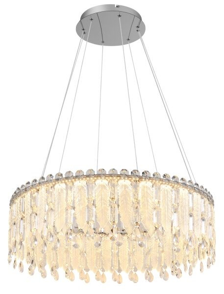 Globo 67176-78 - LED таванен полилей на кабел KLUNKA LED/78W/230V 2700-6000K + дистанционно управление