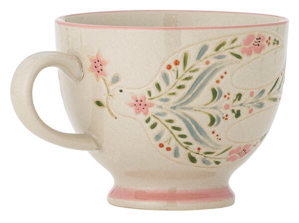 Бели керамични чаши в комплект 4 бр. 400 ml Rosalynde – Bloomingville