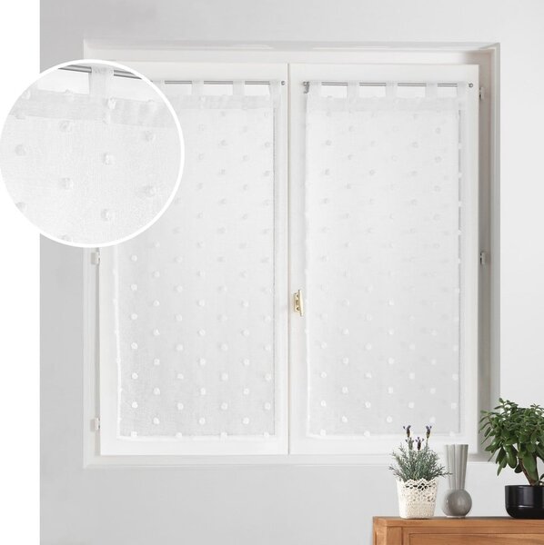 Бяла завеса 60x120 cm Pompinou – douceur d'intérieur