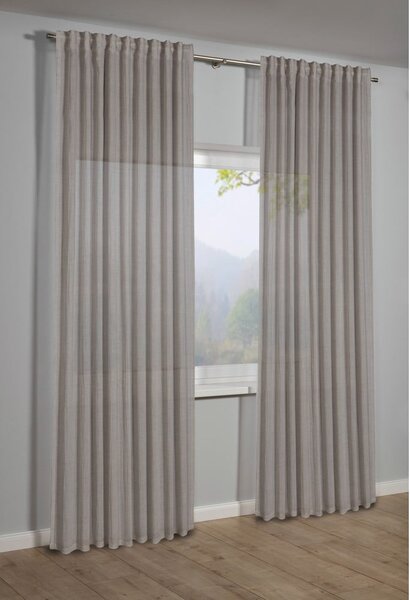 Сива завеса 135x245 cm Etamine – Sehlbach