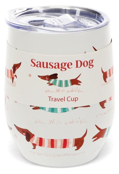 Чаша за път 350 ml Sausage Dog – Rex London