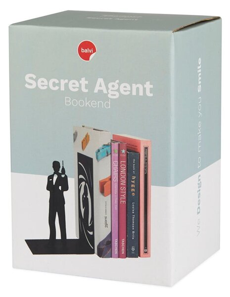 Стопер за книги Secret Agent – Balvi