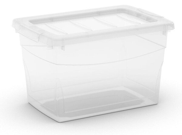 Пластмасова кутия за съхранение с капак 38,5x25,5x23,5 cm Omnibox S – KIS