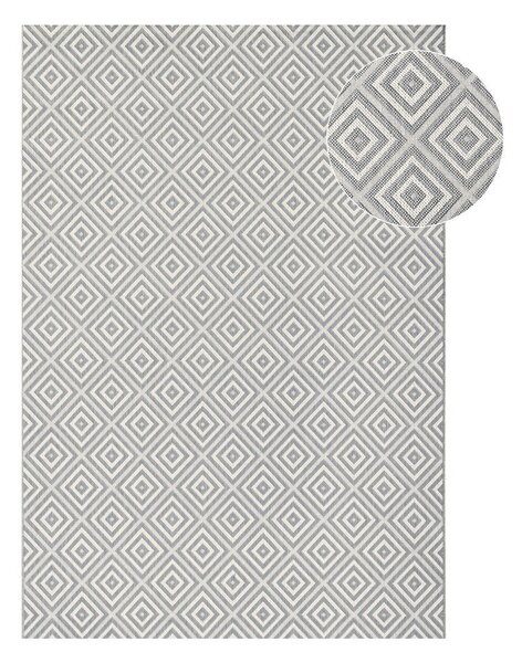 Сив килим за открито , 80 x 150 cm Karo - NORTHRUGS