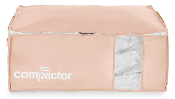 Вакуумна пластмасова кутия за съхранение на дрехи 65x45x27 cm Pink Edition – Compactor