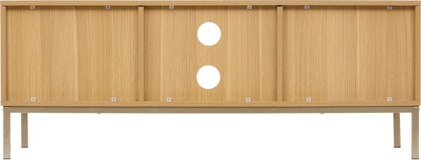 5five - телевизионен шкаф KUBI 120 x 40 см, кафяв