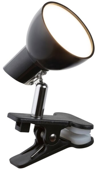 Rabalux 1478 - LED Лампа с щипка NOAH LED/5W/230V черна