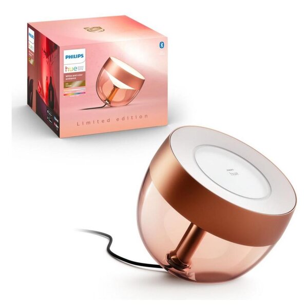 Philips - LED RGB Димируема настолна лампа Hue IRIS LED/8,2W/230V медна