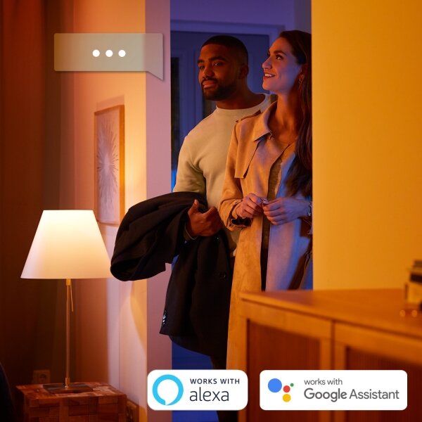 Philips - LED RGB Димируема настолна лампа Hue IRIS LED/8,2W/230V медна