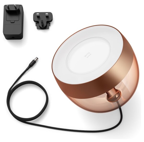 Philips - LED RGB Димируема настолна лампа Hue IRIS LED/8,2W/230V медна