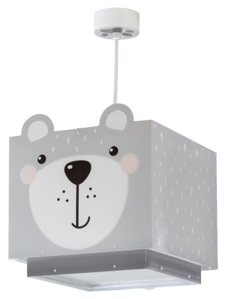Dalber 64572 - Детски полилей LITTLE TEDDY 1xE27 / 60W / 230V