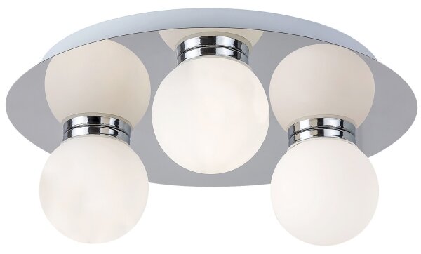 Rabalux 2113 - Плафон за баня BECCA 3xG9/28W/230V IP44
