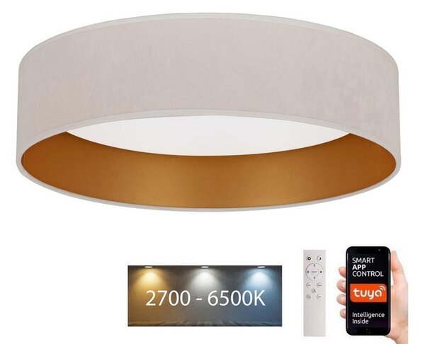 Brilagi - LED Димируем плафон VELVET SMART LED/24W/230V Wi-Fi Tuya + д.у