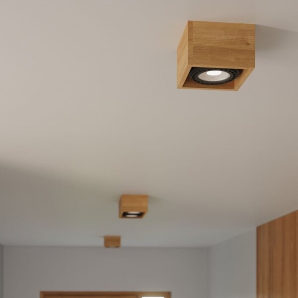 Sollux SL.0915 - Плафон QUATRO AR111 1xGU10/40W/230V бук
