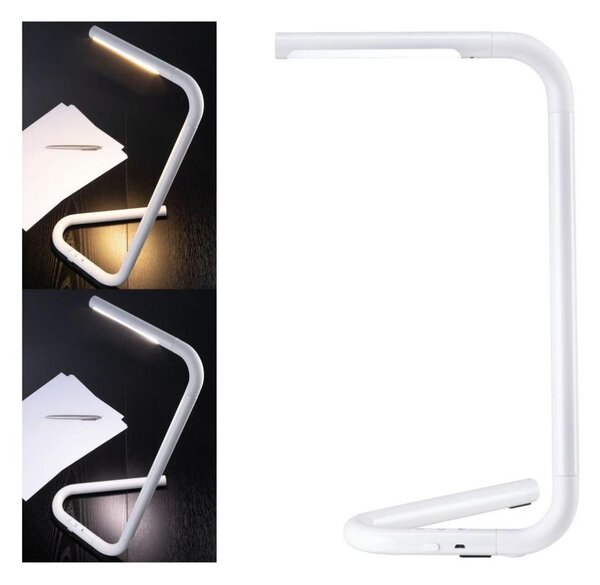 Paulmann 95423 - LED 4,5W регулируема настолна лампа FLEXLINK 5V/USB бяла