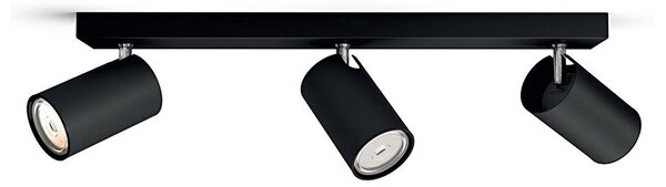 Philips 50593/30/PN - Точково осветително тяло MYLIVING KOSIPO 3xGU10/5,5W/230V