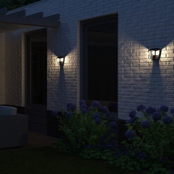 Philips 15387/30/16 - Екстериорна Стенна лампа MYGARDEN CREEK 1xE27/60W/230V IP44