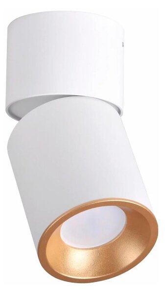 Прожектор, луна NIXA 1xGU10/10W/230V бяла/златна