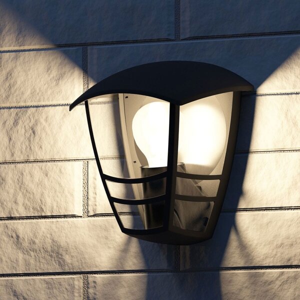 Philips 15387/30/16 - Екстериорна Стенна лампа MYGARDEN CREEK 1xE27/60W/230V IP44