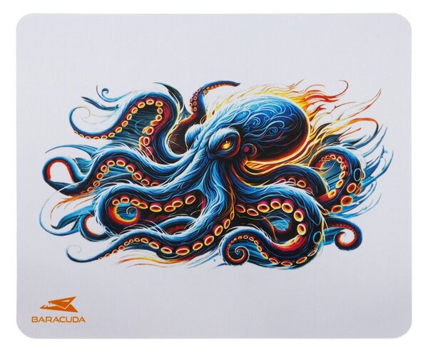 Подложка за мишка Baracuda PAD-OCTOPUS, гейминг, многоцветна, 300 x 250 мм