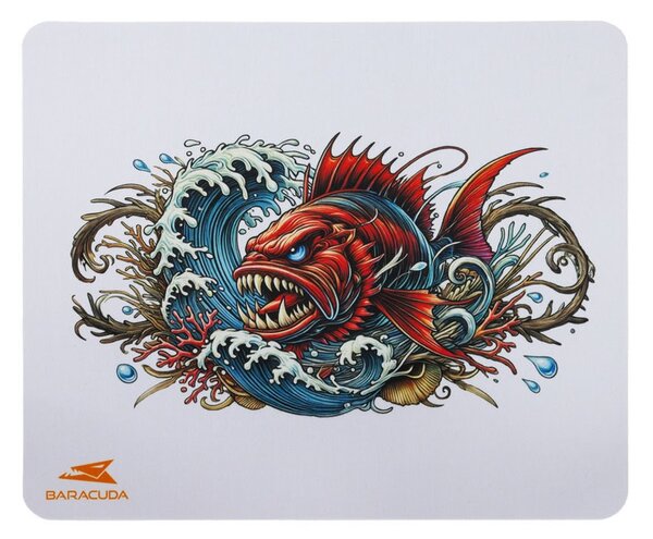 Подложка за мишка Baracuda PAD-CORAL, гейминг, многоцветна, 300 x 250 мм