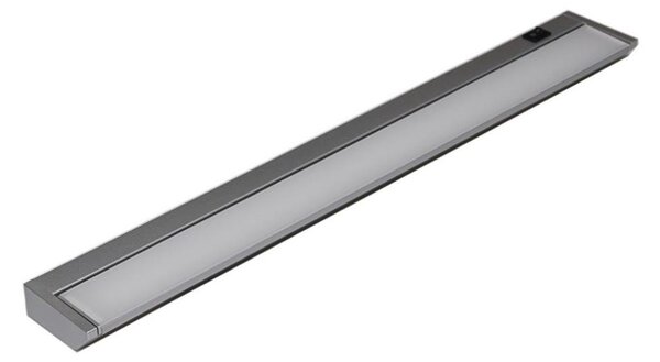 LED Лампа за под кухненски шкаф LED/10W/230V сребриста