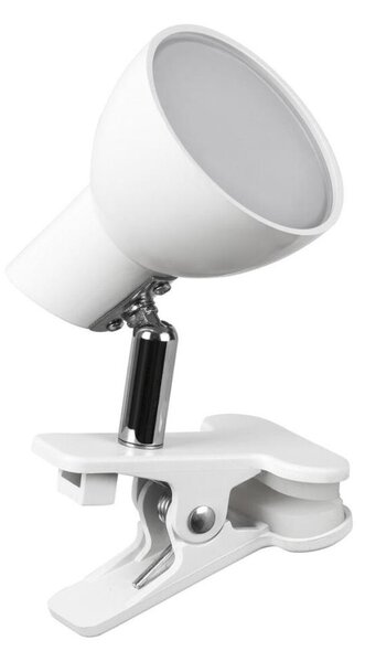 Rabalux 1477 - LED Лампа с щипка NOAH LED/5W/230V бяла