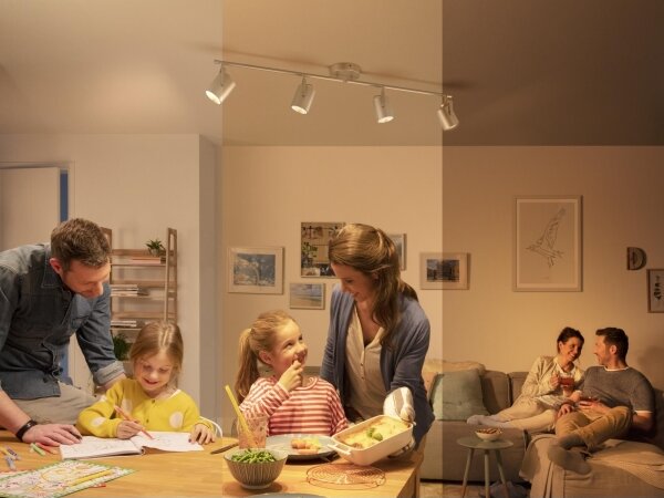 Philips 50664/14/P0 - LED Спот BYRE 4xLED/4,3W/230V 2200/2500/2700K